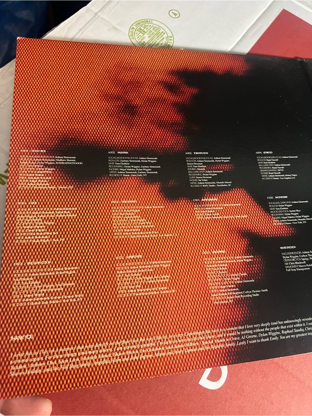 Daniel Caesar vinyl record